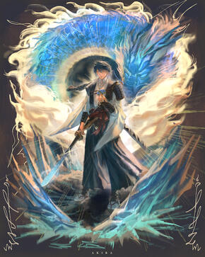 Splash Medium Detailed single Character